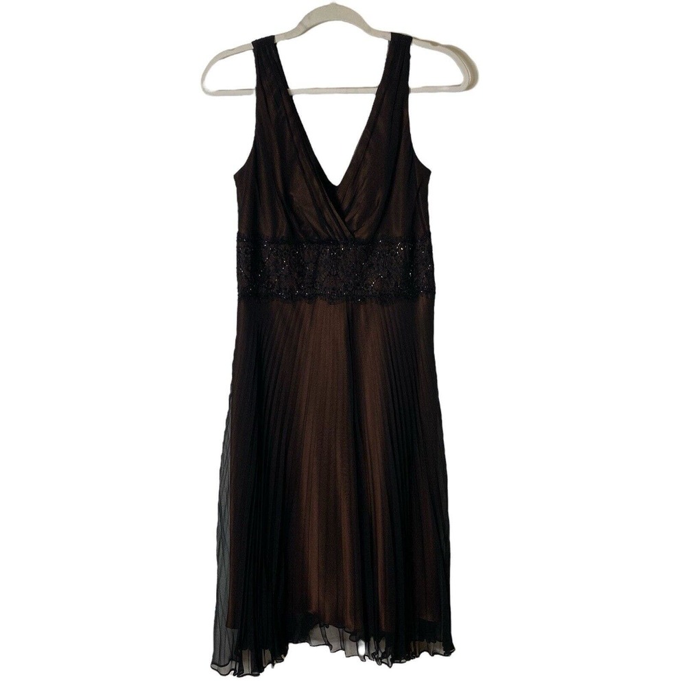 Vintage Jones New York Silk Sheath Dress Women Size 10Y2K babydoll fairy‎ Beaded